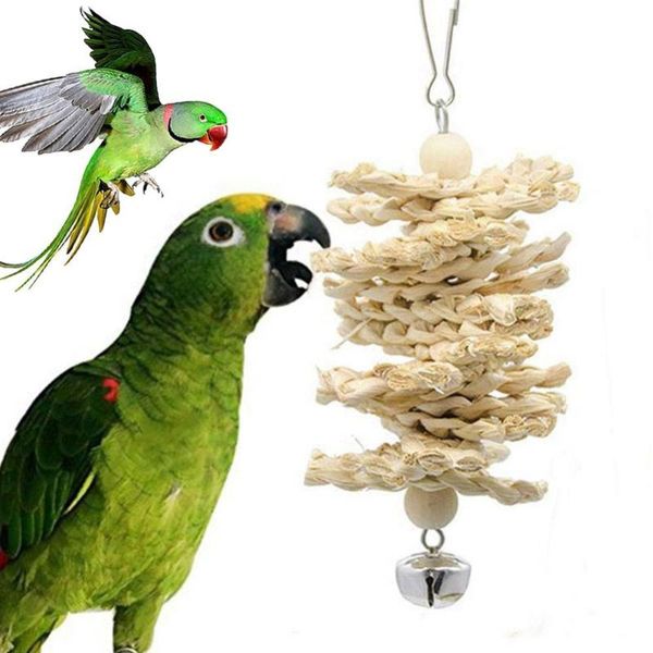 other bird supplies classic 8pcs pet parrot wood beads bell rattan ball hanging swing cage chew toys various styles of pendant with bells
other bird supplies classic 8pcs pet parrot wood beads bell rattan ball hanging swing cage chew toys various styles of pendant with bells