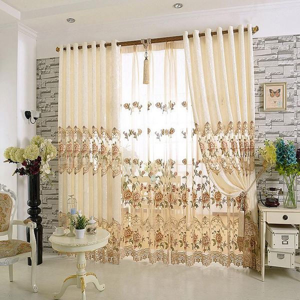 european garden rice white velvet embroidery shade curtains for living dining room bedroom tulle custom curtain & drapes
european garden rice white velvet embroidery shade curtains for living dining room bedroom tulle custom curtain & drapes