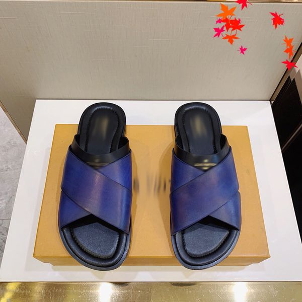2021 slipper designer slide summer sandals fashion men beach indoor flat flip flops leather luxurys shoes mens slippers with box size 39-45, Black
2021 slipper designer slide summer sandals fashion men beach indoor flat flip flops leather luxurys shoes mens slippers with box size 39-45, Black