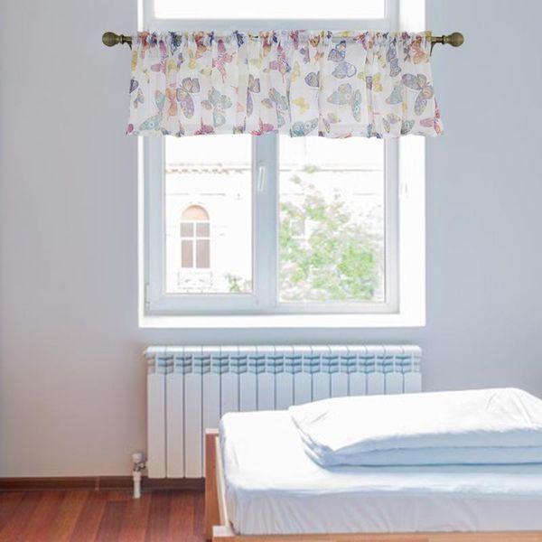 curtain & drapes butterfly printed valance for light blocking kitchen bedroom window
curtain & drapes butterfly printed valance for light blocking kitchen bedroom window