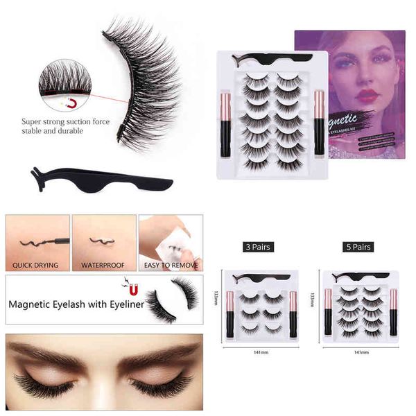 fake eyelashes 7 pairs eye lashes magnetic eyelashes and eyeliner set false magnet extension liquid & waterproof tweezer 220226
fake eyelashes 7 pairs eye lashes magnetic eyelashes and eyeliner set false magnet extension liquid & waterproof tweezer 220226