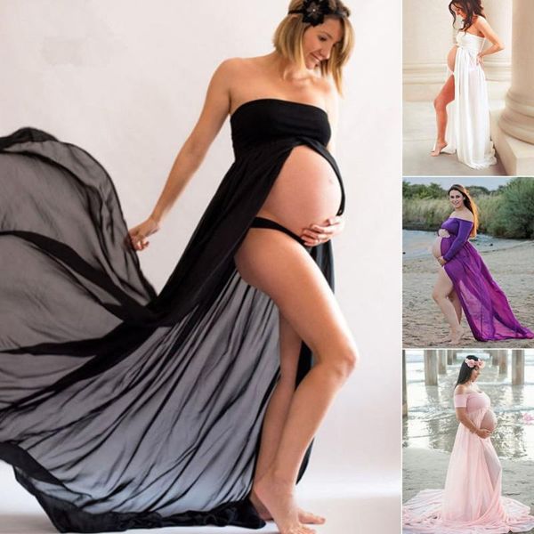 pregnant women casual lace dress maternity strapless maxi gown pography props 3 colors dresses, White
pregnant women casual lace dress maternity strapless maxi gown pography props 3 colors dresses, White