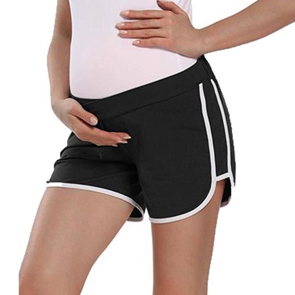 women's shorts maternity pants women casual comfortable low-waist contrast color pregnant ladies summer fashion short, White;black
women's shorts maternity pants women casual comfortable low-waist contrast color pregnant ladies summer fashion short, White;black