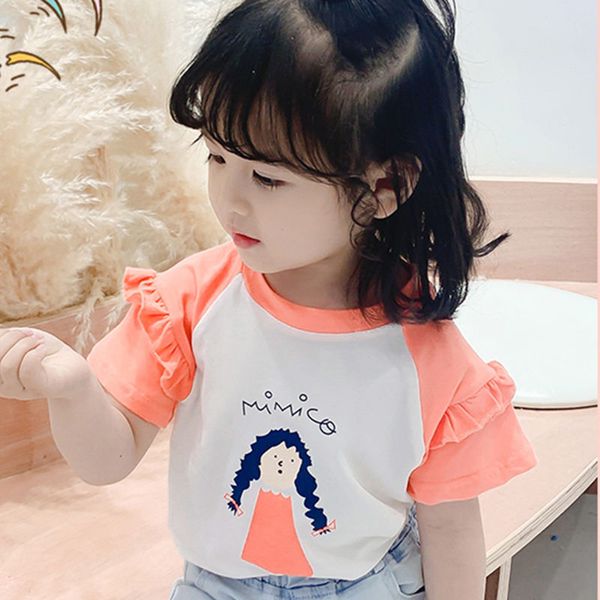 hongyin baby's thin short sleeve t-shirt 2021 new girls' korean children's summer 3 orange 80, Blue
hongyin baby's thin short sleeve t-shirt 2021 new girls' korean children's summer 3 orange 80, Blue