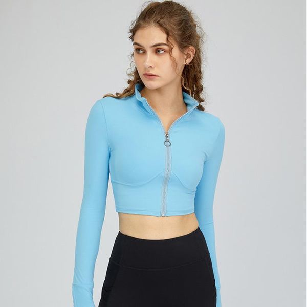 yoga outfit zip-up slim shirt for women 2021 breathable shirts long sleeve casual running quick-dry turtleneck sport u479
yoga outfit zip-up slim shirt for women 2021 breathable shirts long sleeve casual running quick-dry turtleneck sport u479