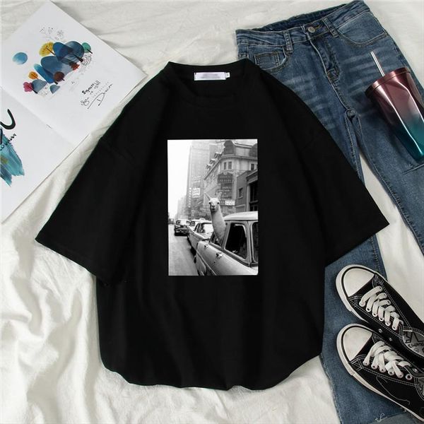 llama in a taxi on womens t shirt times square printed fashion short sleeve tees summer ins casual o, White
llama in a taxi on womens t shirt times square printed fashion short sleeve tees summer ins casual o, White