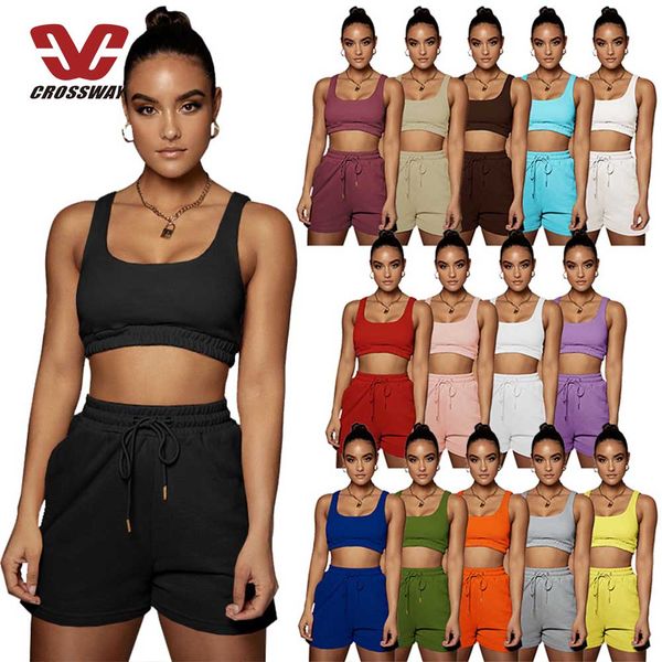 women stretchy yoga outfit 2 piece fitness wear seamless cropped tank solid color high waist biker shorts undershirt sports suit, White;black
women stretchy yoga outfit 2 piece fitness wear seamless cropped tank solid color high waist biker shorts undershirt sports suit, White;black