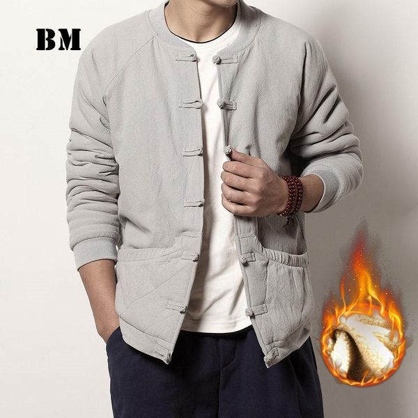 men's jackets winter chinese style warm fleece jacket men clothing thick cotton linen tang suit fashion harajuku coat plus size male, Black;brown
men's jackets winter chinese style warm fleece jacket men clothing thick cotton linen tang suit fashion harajuku coat plus size male, Black;brown