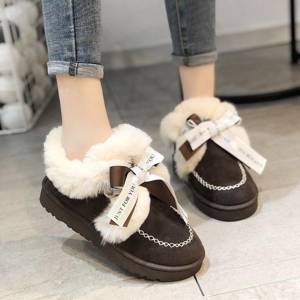 boots snow short plush ladies round toe tube thick fleece flat platform warm 2021 butterfly letter comfort footwear, Black
boots snow short plush ladies round toe tube thick fleece flat platform warm 2021 butterfly letter comfort footwear, Black
