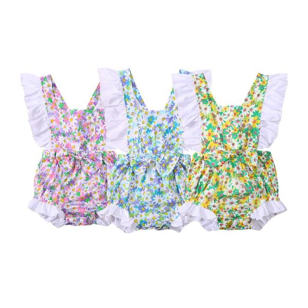 rompers summer infant sleeve bodysuit baby girls sweet style daisy printing ruffle bow decoration lace-up one-pieces jumpsuit, Blue
rompers summer infant sleeve bodysuit baby girls sweet style daisy printing ruffle bow decoration lace-up one-pieces jumpsuit, Blue