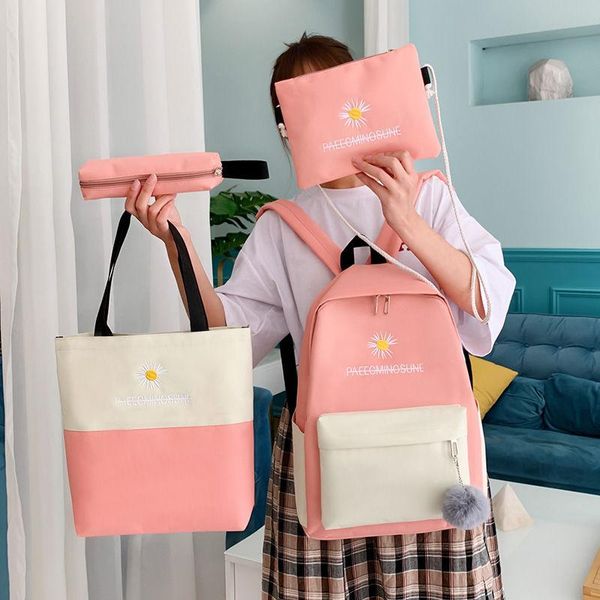 school bags women backpack canvas teenager girls book college student female rucksack simple
school bags women backpack canvas teenager girls book college student female rucksack simple