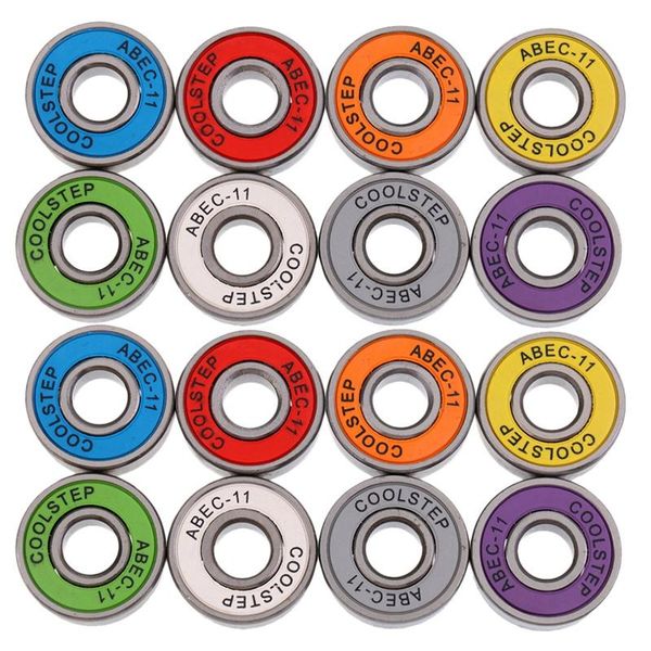 pieces abec 11 high speed wearproof skateboard scooter inline bearings skate board accessories outdoor pads
pieces abec 11 high speed wearproof skateboard scooter inline bearings skate board accessories outdoor pads