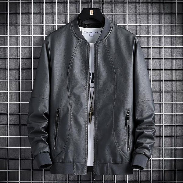 mens leather jackets classic motorcycle jacket male plus faux men autumn winter vintage outwear men's, Black;brown
mens leather jackets classic motorcycle jacket male plus faux men autumn winter vintage outwear men's, Black;brown