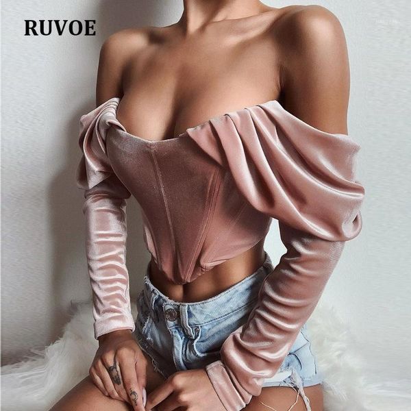 velvet blouse women autumn long sleeve ruched off shoulder corset style ladies winter shirt pink ag-031 women's blous, White
velvet blouse women autumn long sleeve ruched off shoulder corset style ladies winter shirt pink ag-031 women's blous, White