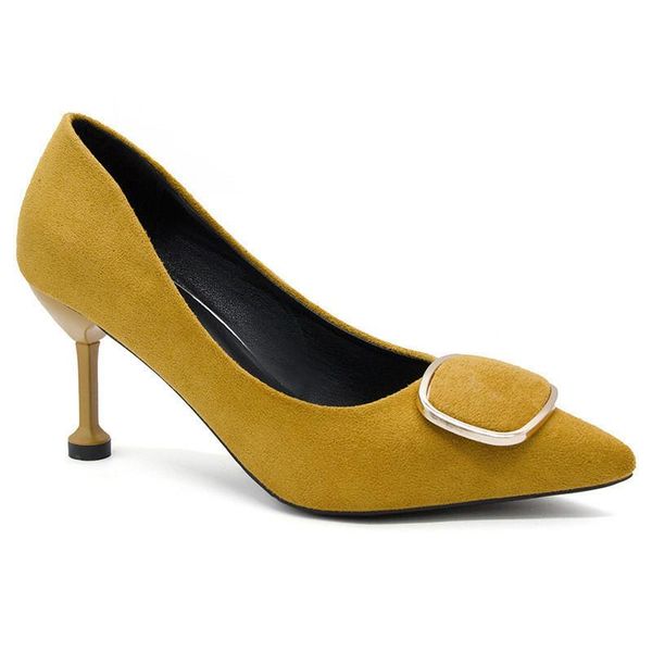 women pumps high heels shoes 2021 autumn fashion pointed toe thin 7 cm shallow sweet work casual slip on comfortable dress, Black
women pumps high heels shoes 2021 autumn fashion pointed toe thin 7 cm shallow sweet work casual slip on comfortable dress, Black