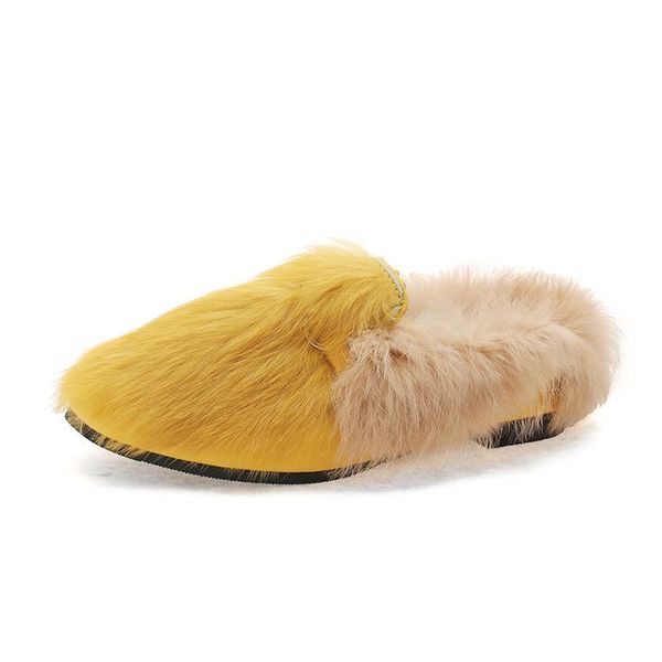 slippers winter indoor zapatos de mujer fashion women furry ladies cute plush hair women's fur fuzzy, Black
slippers winter indoor zapatos de mujer fashion women furry ladies cute plush hair women's fur fuzzy, Black