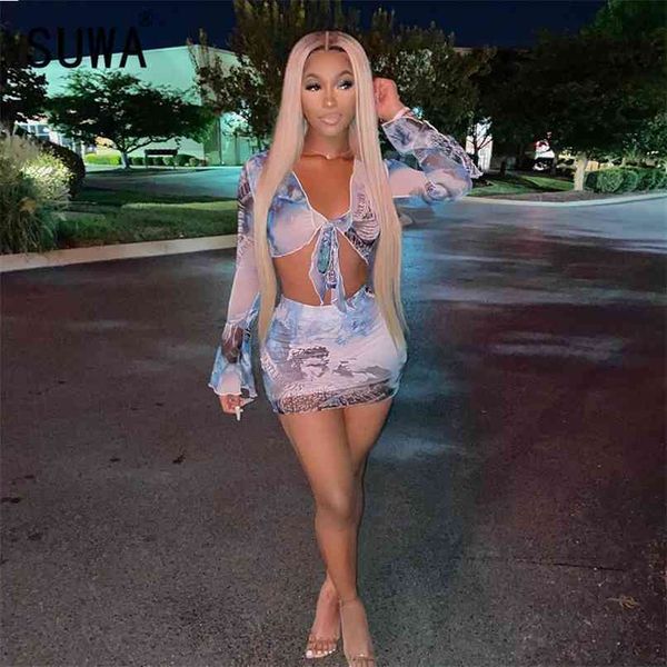flare sleeve wrapped bandage crop skirt 2 piece set autumn winter women streetwear vintage print tracksuit 210525, White
flare sleeve wrapped bandage crop skirt 2 piece set autumn winter women streetwear vintage print tracksuit 210525, White