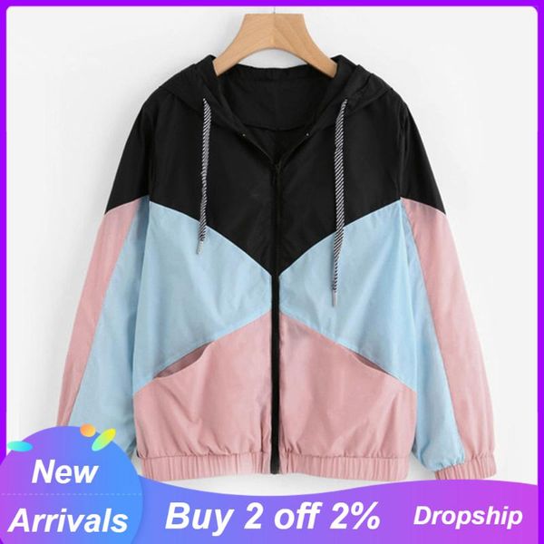 women's jackets 2021 coat woman classic autumn women fashion clothing cardigan jacket long sleeve patchwork hooded zipper pockets casua, Black;brown
women's jackets 2021 coat woman classic autumn women fashion clothing cardigan jacket long sleeve patchwork hooded zipper pockets casua, Black;brown