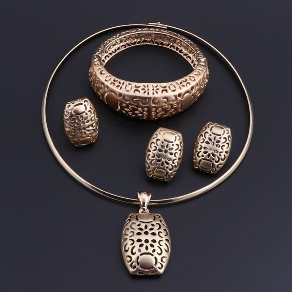 earrings & necklace oeoeos gold color jewelry set trendy bracelet ring for women dubai, Silver
earrings & necklace oeoeos gold color jewelry set trendy bracelet ring for women dubai, Silver