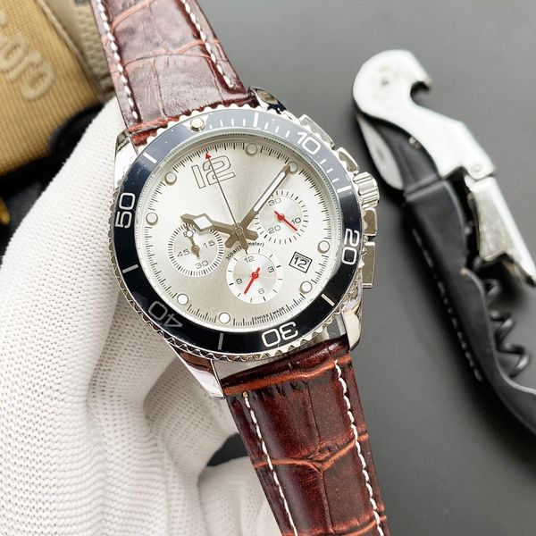2023 new arrive six stitchesmens watches all dial work quartz watch luxury brand chronograph clock leather belt men fashion accessories gift, Slivery;brown
2023 new arrive six stitchesmens watches all dial work quartz watch luxury brand chronograph clock leather belt men fashion accessories gift, Slivery;brown