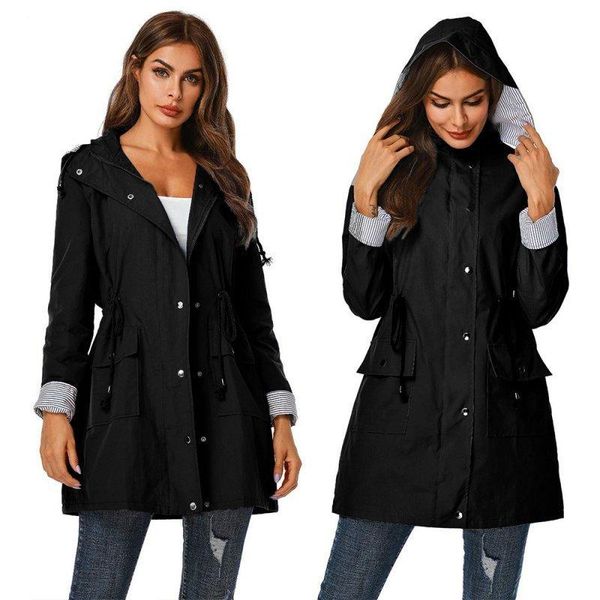 women's jackets fashion women hooded packable outdoor raincoat windproof hiking clothes lightweight zipper jacket n9xf, Black;brown
women's jackets fashion women hooded packable outdoor raincoat windproof hiking clothes lightweight zipper jacket n9xf, Black;brown