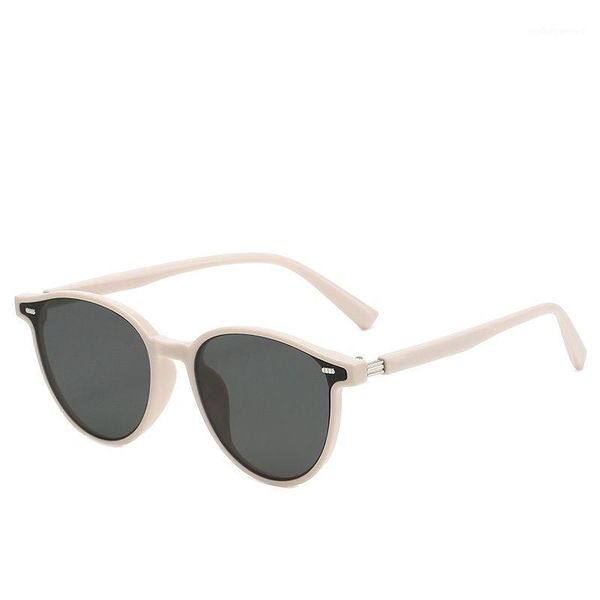 sunglasses 2021 fashion metal accessories street glasses actress round sun vintage black uv400, White;black
sunglasses 2021 fashion metal accessories street glasses actress round sun vintage black uv400, White;black