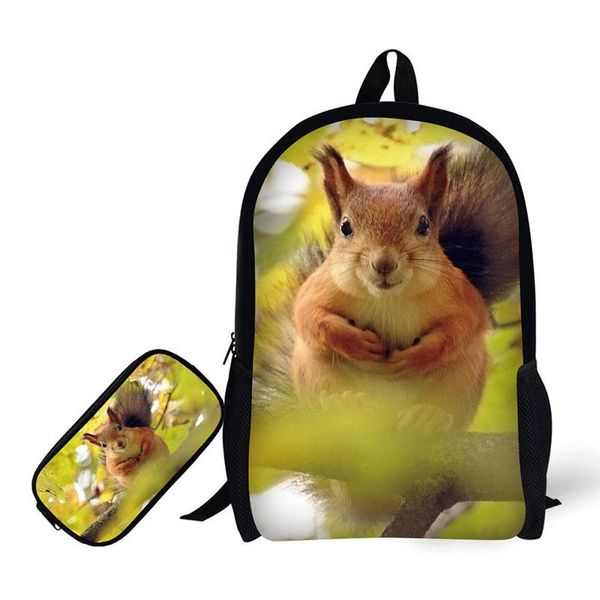 backpack forest squirrels printing children backpack+pencil case for high school backpacks primary students teenagers mochila
backpack forest squirrels printing children backpack+pencil case for high school backpacks primary students teenagers mochila