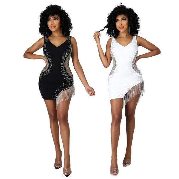 casual dresses cutubly diamond tassel dress party club night sheer mesh for women backless v neck straps fashion vestidos, Black;gray
casual dresses cutubly diamond tassel dress party club night sheer mesh for women backless v neck straps fashion vestidos, Black;gray