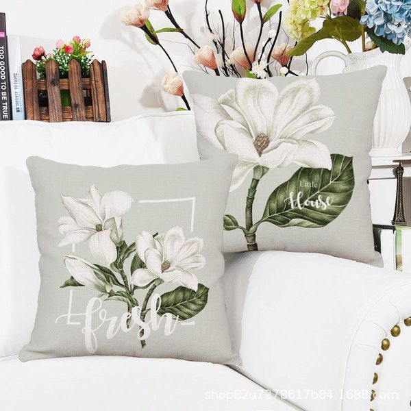 cushion/decorative pillow simple and fresh magnolia linen pillowcase 18x18in short plush cover car office sofa bay window cushion 45x45cm
cushion/decorative pillow simple and fresh magnolia linen pillowcase 18x18in short plush cover car office sofa bay window cushion 45x45cm