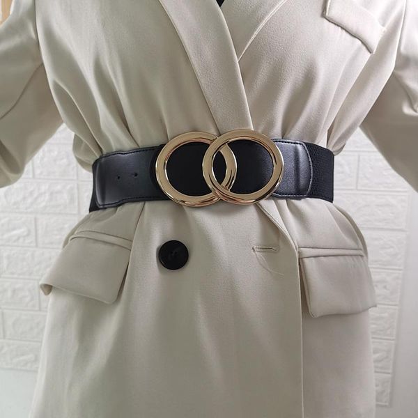 belts big circle buckle wide cummerbund girl fashion gold alloy round buckles belt black white elastic waistbands for coat dress women, Black;brown
belts big circle buckle wide cummerbund girl fashion gold alloy round buckles belt black white elastic waistbands for coat dress women, Black;brown
