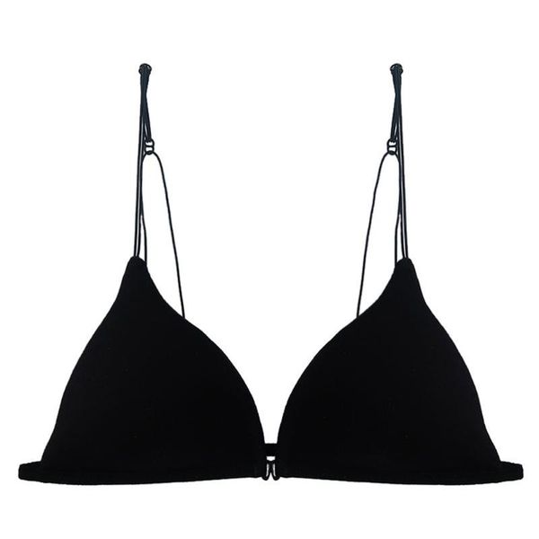 bras rosetic seamless bra women gothic underwear front buckle set triangle cup comfortable no steel ring lingerie, Red;black
bras rosetic seamless bra women gothic underwear front buckle set triangle cup comfortable no steel ring lingerie, Red;black