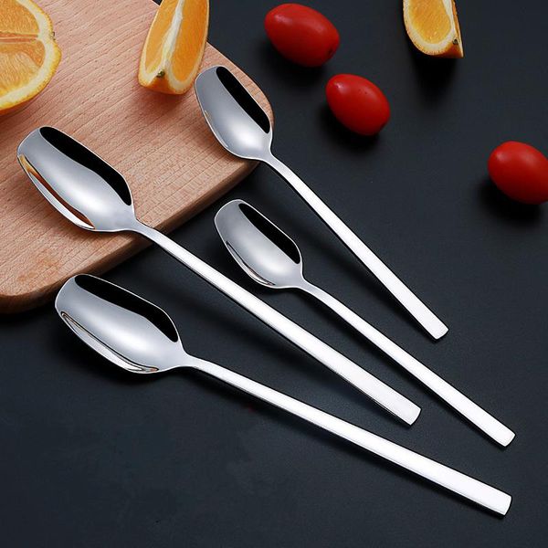 spoons kitchen creative tableware coffee ice cream spoon silver square head large small dessert scoop cutlery housewares teaspoons
spoons kitchen creative tableware coffee ice cream spoon silver square head large small dessert scoop cutlery housewares teaspoons