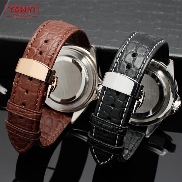 watch bands alligator leather watchband 18mm 20mm 21 22mm genuine bracelet high-grade band handmade strap watches accessories, Black;brown
watch bands alligator leather watchband 18mm 20mm 21 22mm genuine bracelet high-grade band handmade strap watches accessories, Black;brown