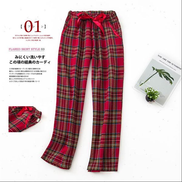 autumn and winter trousers women capris large size sleep men cotton red plaid home 100%, Black;white
autumn and winter trousers women capris large size sleep men cotton red plaid home 100%, Black;white