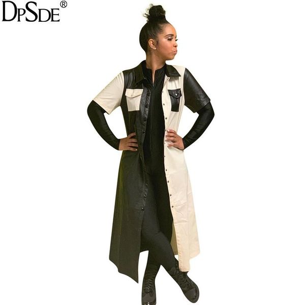 women's jackets 2021 fashion street casual neutral minimalist style long outwear short sleeve lapel single-breasted pockets, Black;brown
women's jackets 2021 fashion street casual neutral minimalist style long outwear short sleeve lapel single-breasted pockets, Black;brown
