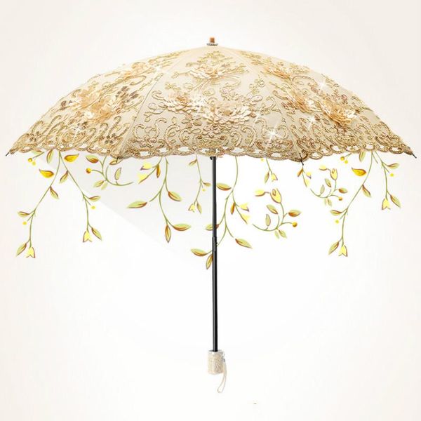 umbrellas ladies sun umbrella rain woman lace clear folding windproof embroidery cloth parasol black coating parapluie gift sy405
umbrellas ladies sun umbrella rain woman lace clear folding windproof embroidery cloth parasol black coating parapluie gift sy405