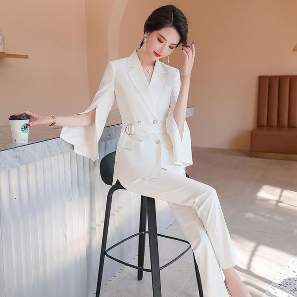 pant 2021 black pink woman suit two pieces size s-4xl three quarters blazer sleeve jacket with pants set for the girl, White
pant 2021 black pink woman suit two pieces size s-4xl three quarters blazer sleeve jacket with pants set for the girl, White