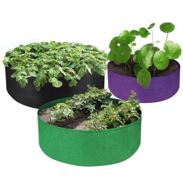 planters & pots 90*30cm fabric raised garden bed round planting container grow bag breathable felt planter pot for plants nursery
planters & pots 90*30cm fabric raised garden bed round planting container grow bag breathable felt planter pot for plants nursery