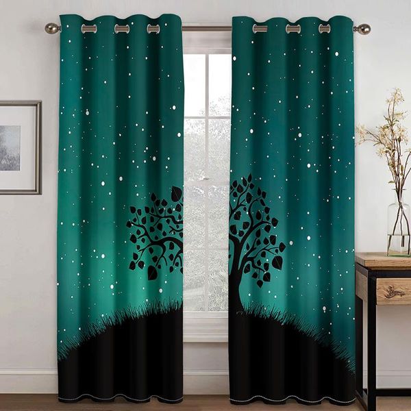 curtain & drapes 3d dark starry sky plant landscape pattern blackout set, suitable for home curtains in the living room and bedroom
curtain & drapes 3d dark starry sky plant landscape pattern blackout set, suitable for home curtains in the living room and bedroom