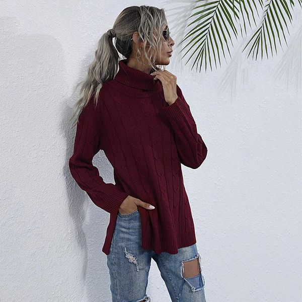 women's sweaters red turtleneck solid color sweater for women long sleeves knitted pullovers winter fall 2021 clothing, White;black
women's sweaters red turtleneck solid color sweater for women long sleeves knitted pullovers winter fall 2021 clothing, White;black