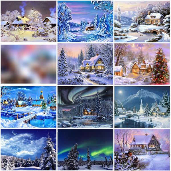 diamond painting diy 5d winter snow scenery embroidery house cross stitch full round square drill mosaic home decor
diamond painting diy 5d winter snow scenery embroidery house cross stitch full round square drill mosaic home decor