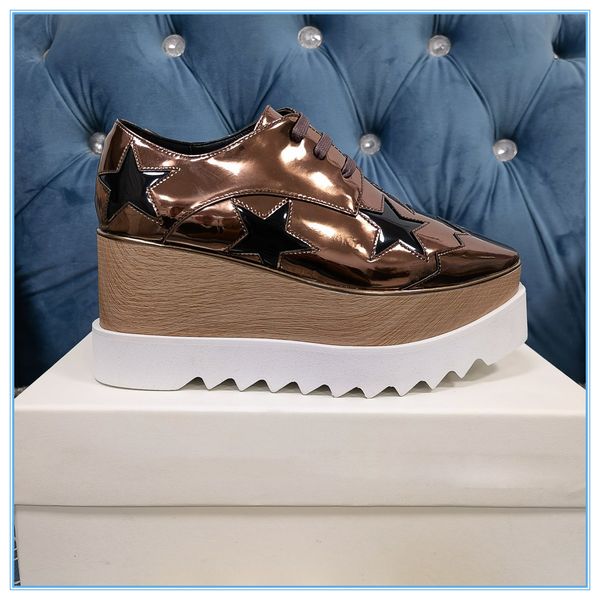 2021 luxury designer women casual shoes thick sole wedge female fashion sneakers party platform shoes real leather chaussures sneakers size, Black
2021 luxury designer women casual shoes thick sole wedge female fashion sneakers party platform shoes real leather chaussures sneakers size, Black