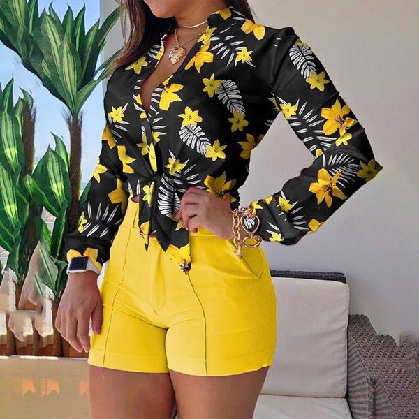 women's blouses & shirts long sleeve lace up print women autumn black deep v-neck loose female short shirt spring vintage fashion ladie, White
women's blouses & shirts long sleeve lace up print women autumn black deep v-neck loose female short shirt spring vintage fashion ladie, White