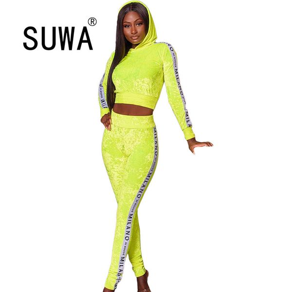 side letter patchwork velvet 2 pieces outfits women matching sets hoodies pullover retro joggers pants sweatpants 210525, White
side letter patchwork velvet 2 pieces outfits women matching sets hoodies pullover retro joggers pants sweatpants 210525, White