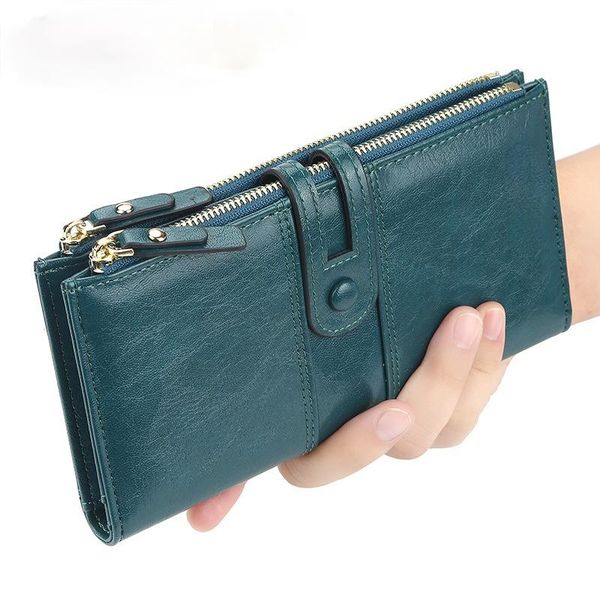 card holder wallet ladies long large capacity zipper clutch bag fashion multi-card business purses for women wallets, Red;black
card holder wallet ladies long large capacity zipper clutch bag fashion multi-card business purses for women wallets, Red;black