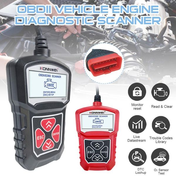 code readers & scan tools kw309 obdii auto car diagnostic scanner tool obdii/2 reader eobd scanning machine 7 languages repair
code readers & scan tools kw309 obdii auto car diagnostic scanner tool obdii/2 reader eobd scanning machine 7 languages repair