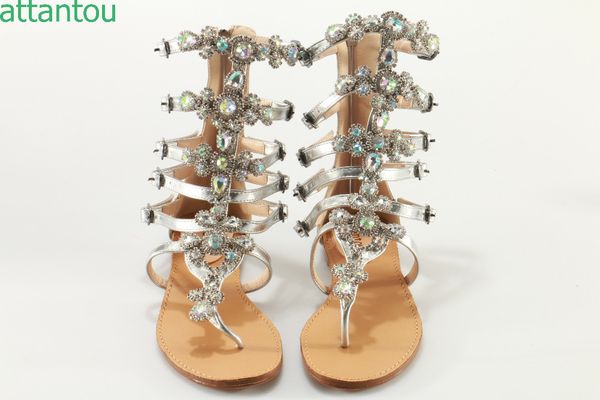 sandal colorful designer fashion flat jewel women's cut-off sandals boots with heels down summer cage shoes, Black
sandal colorful designer fashion flat jewel women's cut-off sandals boots with heels down summer cage shoes, Black