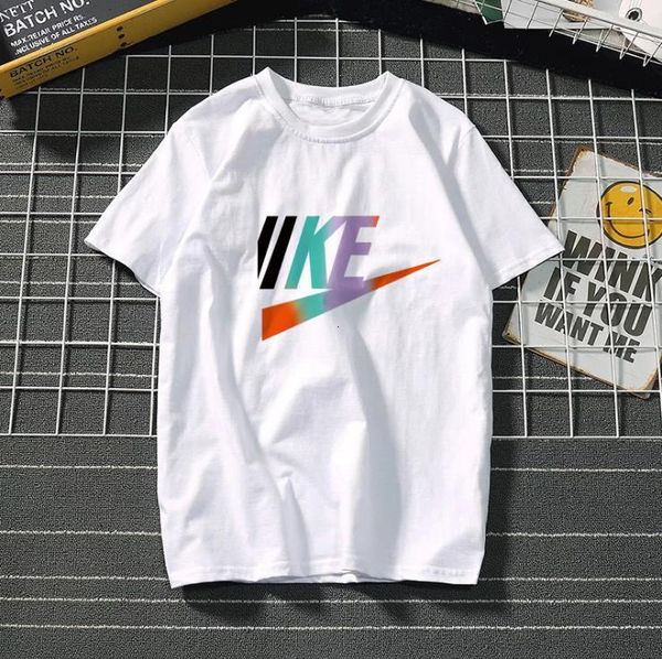 rendy brand summer tee short-sleeved t-shirt polo round neck european and american men's loose youth shirt trend clothing, White;black
rendy brand summer tee short-sleeved t-shirt polo round neck european and american men's loose youth shirt trend clothing, White;black
