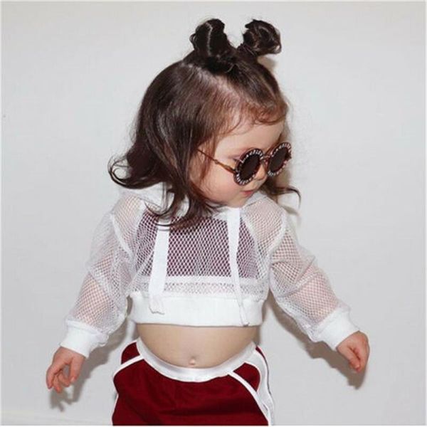 clothing sets 3pcs toddlers girls summer outfit set hollow hooded long sleeve sling crop +vest+long color block pants clothes, White
clothing sets 3pcs toddlers girls summer outfit set hollow hooded long sleeve sling crop +vest+long color block pants clothes, White