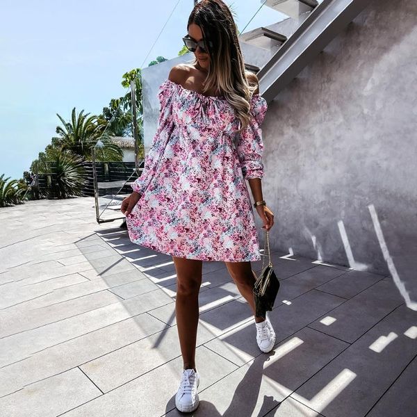 casual dresses 2021 autumn fashion elegant boho pringt mini dress women off shoulder belted romantic vacation beach floral ladies, Black;gray
casual dresses 2021 autumn fashion elegant boho pringt mini dress women off shoulder belted romantic vacation beach floral ladies, Black;gray